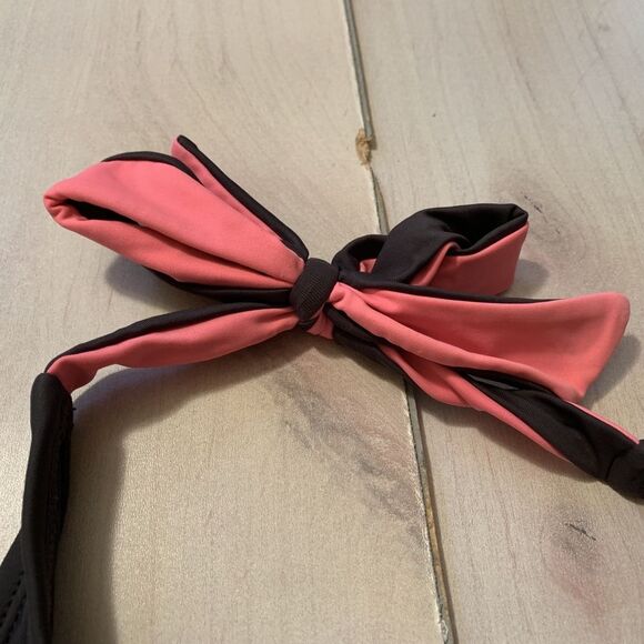 womens S converse one star bikini top grey pink - Picture 3 of 5